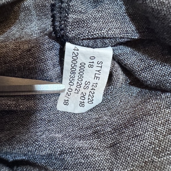 Under Armour Pullover Mens XL Gray HeatGear Half Zip Long Sleeve Athletic‎ Shirt - Picture 10 of 12